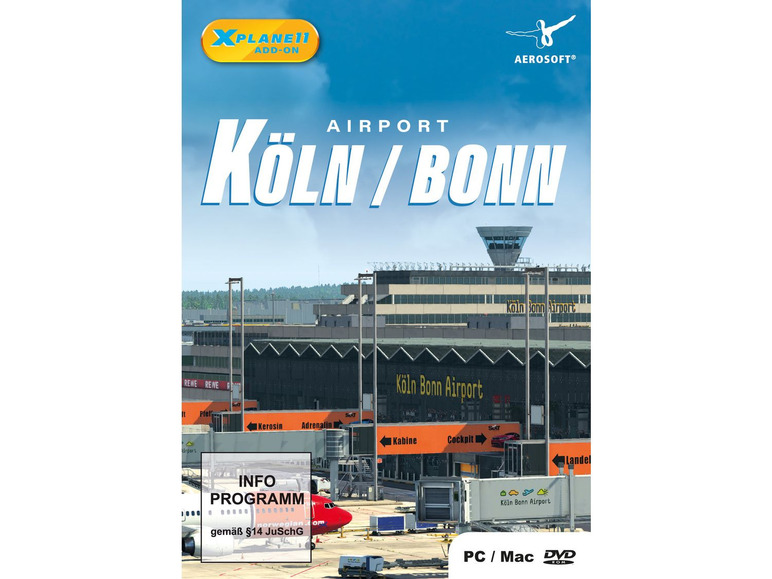 Gehe zu Vollbildansicht: NBG X-Plane 11 - Airport Köln / Bonn (Add-On) - CD-ROM DVDBox - Bild 1