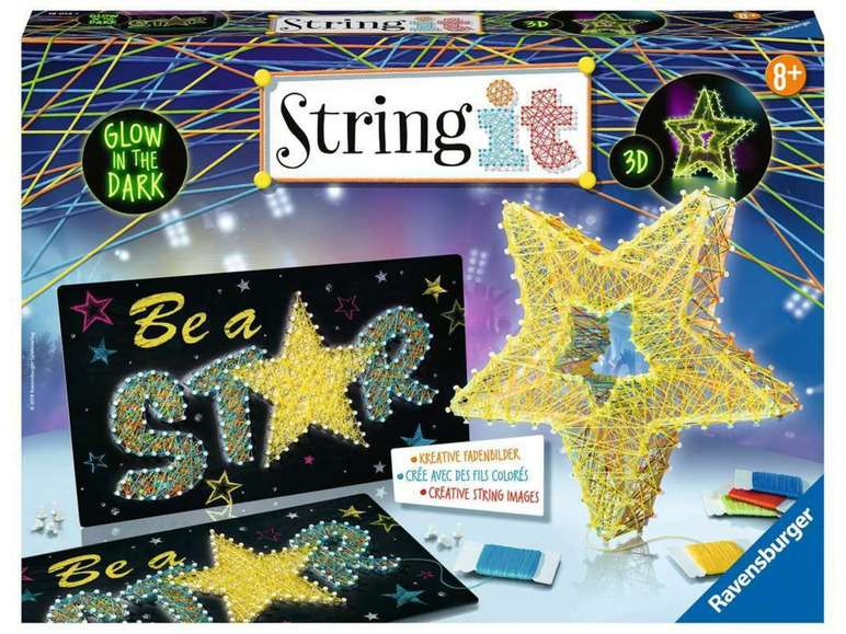 Gehe zu Vollbildansicht: Ravensburger String it Maxi: Be a Star - Bild 1
