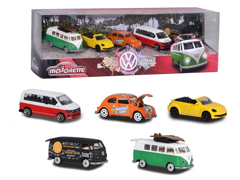Gehe zu Vollbildansicht: Majorette Volkswagen Geschenkpack - Bild 1