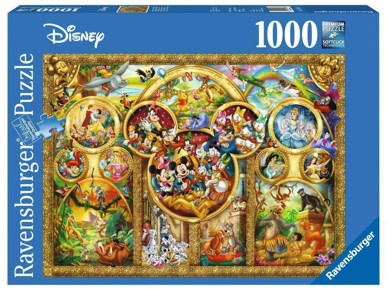 Gehe zu Vollbildansicht: Ravensburger Puzzle Die schönsten Disney Themen - Bild 1