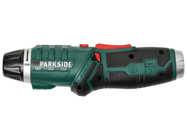 Gehe zu Vollbildansicht: PARKSIDE® Akku-Stabschrauber »PSSA 4 A1«, inklusive USB-Schnellladegerät, mit LED-Lampe - Bild 3