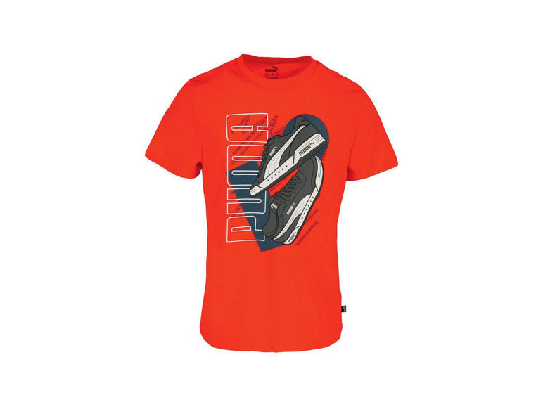 Gehe zu Vollbildansicht: PUMA T-Shirt Herren, mit Rundhalsausschnit - Bild 4