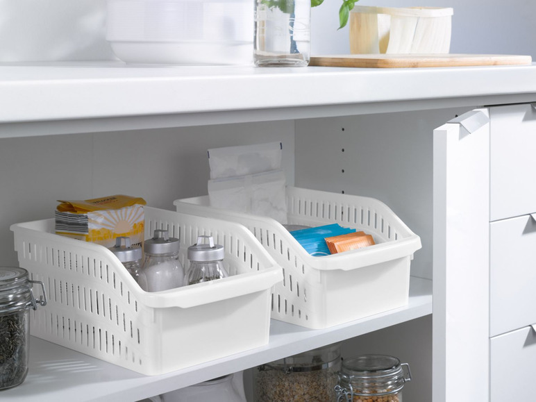 Gehe zu Vollbildansicht: AQUAPUR® Küchenschrankkörbe, mit integrierter Griffleiste, spülmaschinengeeignet - Bild 13