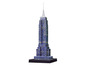 Ein 3D-Puzzle des Empire State Buildings in New York.