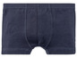 Blaue Boxershorts
