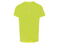 Ein gelbes T-Shirt mit kurzen Ärmeln.