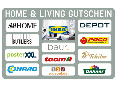 Wunschgutschein Home & Living - Digital Code 25€