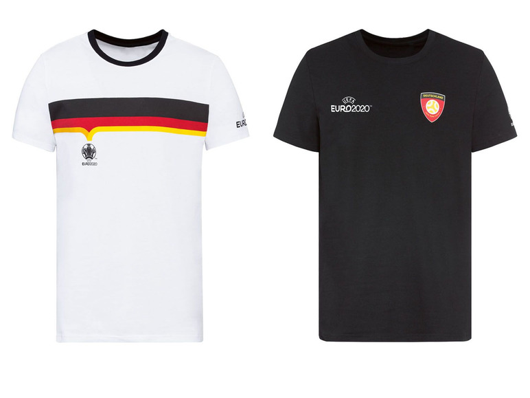 Gehe zu Vollbildansicht: T-Shirt UEFA Fußball-EM Herren, Deutschland - Bild 1