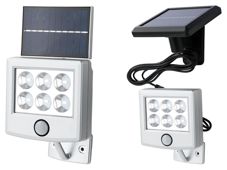 Gehe zu Vollbildansicht: LIVARNO LUX® LED Solarstrahler mit Bewegungsmelder, Dämmerungssensor, witterungsbeständig - Bild 1