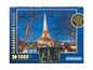Ein 1000-teiliges fluoreszierendes Puzzle von Clementoni mit dem Eiffelturm in Paris.