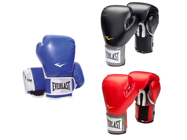 Gehe zu Vollbildansicht: EVERLAST Boxhandschuhe Velcro Pro Style Training Gloves - Bild 1