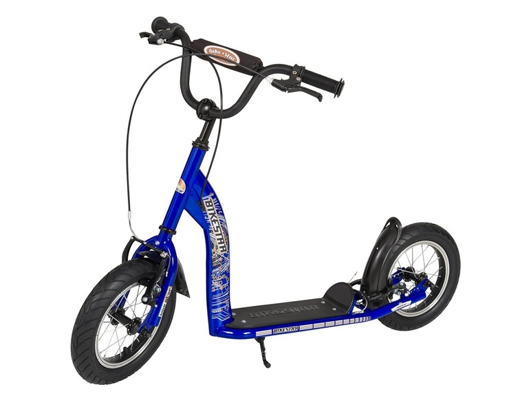 Gehe zu Vollbildansicht: Star Trademarks Kinderscooter 12, kindgerechter Bremsgriff und rutschfestes Trittbrett - Bild 17