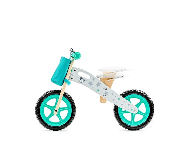 Gehe zu Vollbildansicht: Kinderkraft Laufrad »Runner«, höhenverstellbar, mit Klingel, Lenkertasche und Gummigriffen - Bild 6