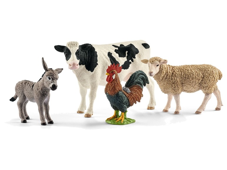 Gehe zu Vollbildansicht: Schleich Farm World 42385 »Starter-Set«, mit Bauernhoftieren, ab 3 Jahren - Bild 1