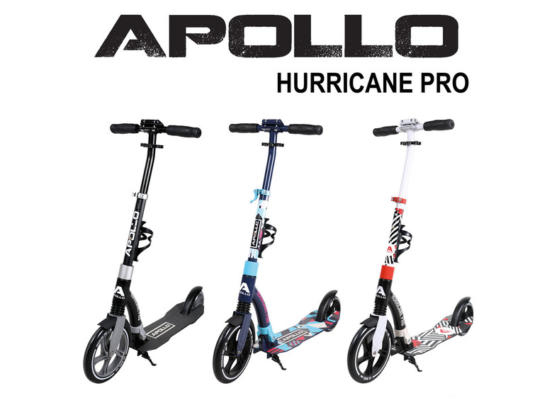 Gehe zu Vollbildansicht: Apollo City Scooter »Hurricane«, klappbar und höhenverstellbar - Bild 2