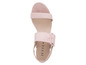 Rosa Jette Sandalen mit Schnalle.