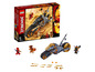 LEGO Ninjago Coles Dirtbike mit Minifiguren.