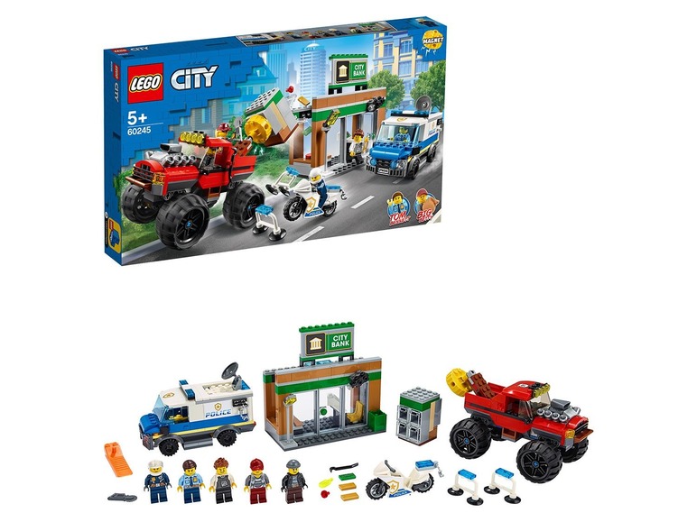 Gehe zu Vollbildansicht: LEGO® City 60245 »Raubüberfall mit dem Monster-Truck« - Bild 12
