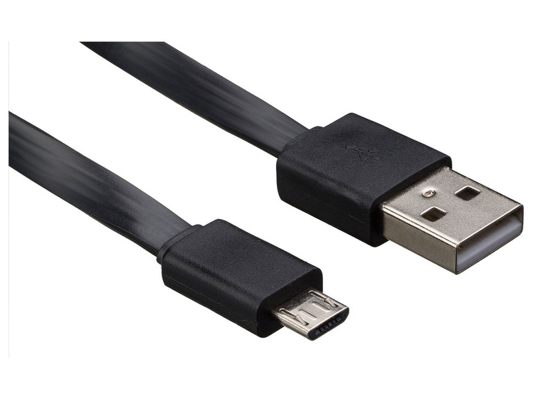 Gehe zu Vollbildansicht: Bigben USB Ladekabel (USB/Micro USB) 3m [black / Ladekabel für 1 original Controller] - Bild 2