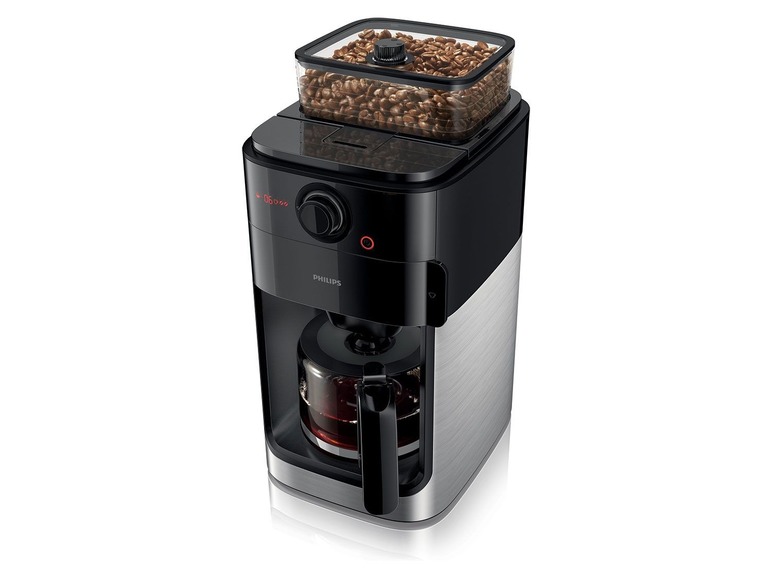 Gehe zu Vollbildansicht: PHILIPS Kaffeemaschine mit Mahlwerk Grind & Brew HD7767/00 - Bild 3
