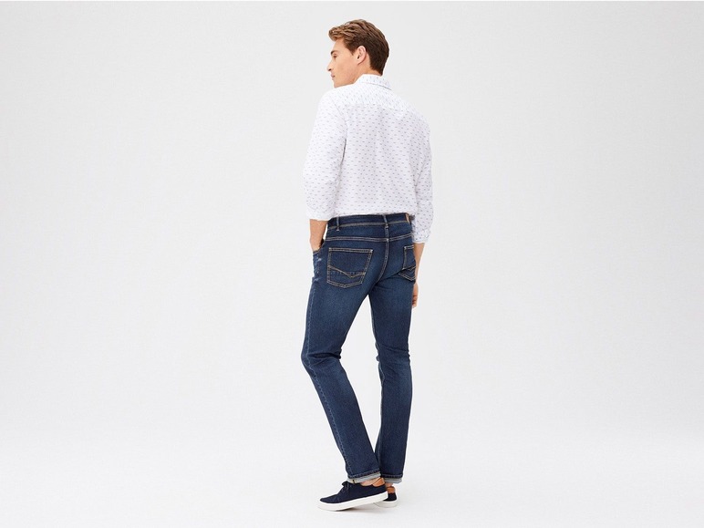 Gehe zu Vollbildansicht: LIVERGY® Jeans Herren, Slim Fit, mit Baumwolle, mit Elasthan - Bild 4