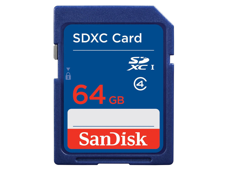 Gehe zu Vollbildansicht: SanDisk SDXC Speicherkarte 64 GB - Bild 1