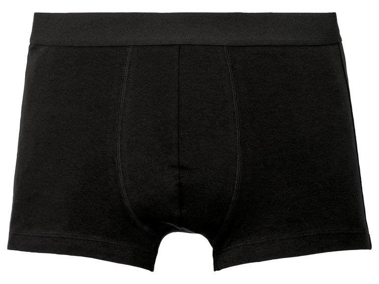 Schwarze Boxershorts für Herren.