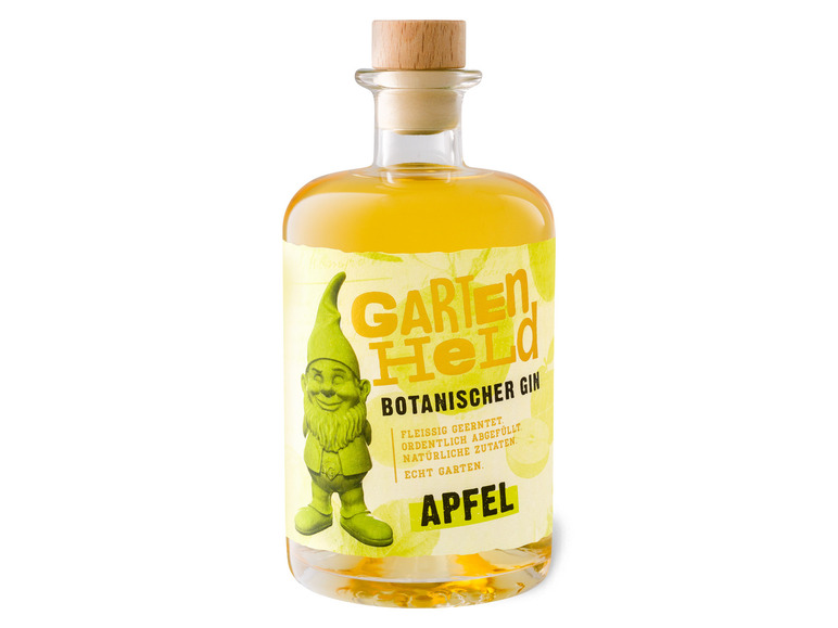 [Mit Bonus] 37,5% Vol Gartenheld Apfel Botanischer Gin