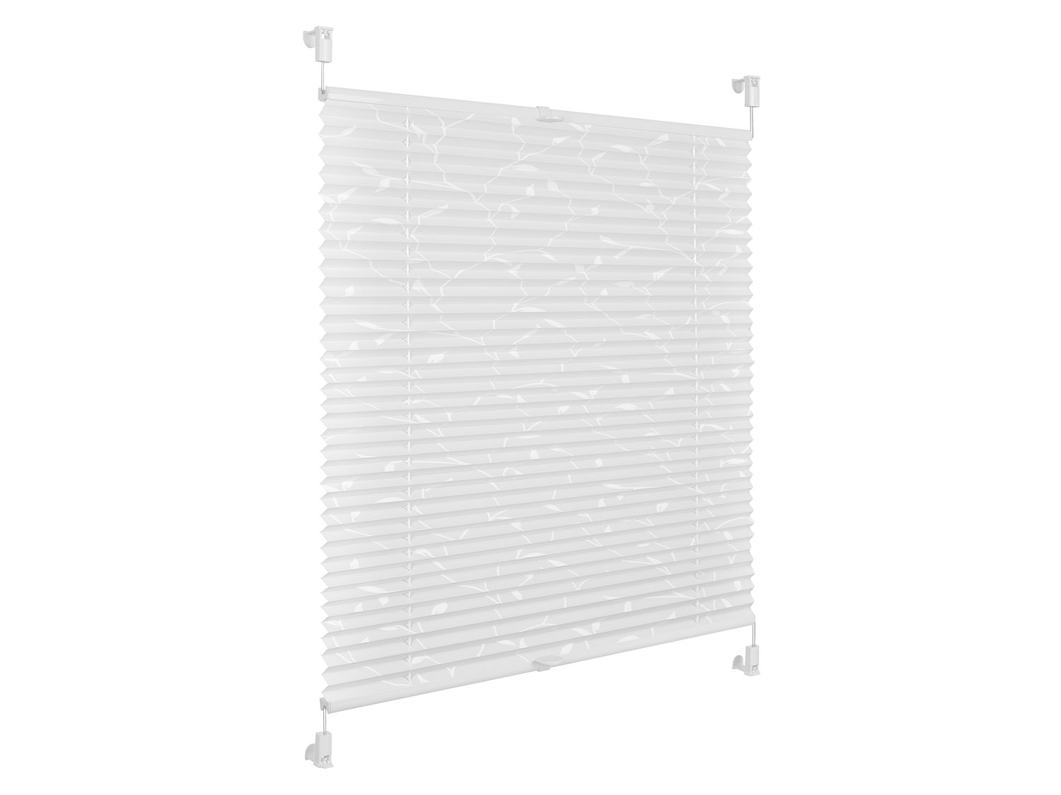 Thumbnail - Lichtblick Plissee Klemmfix, ohne Bohren, verspannt, blickdicht (Effekt: Planze, 80 x 130 cm)