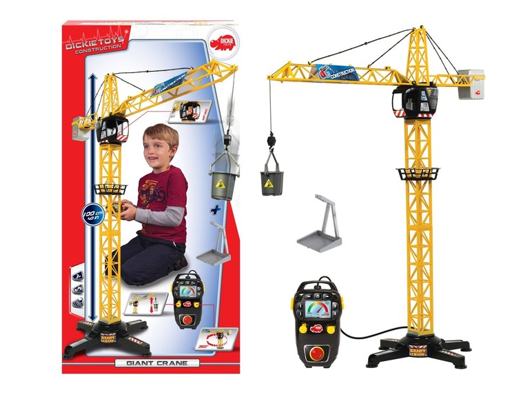 Gehe zu Vollbildansicht: DICKIE Spielzeugkran Giant Crane - Bild 4