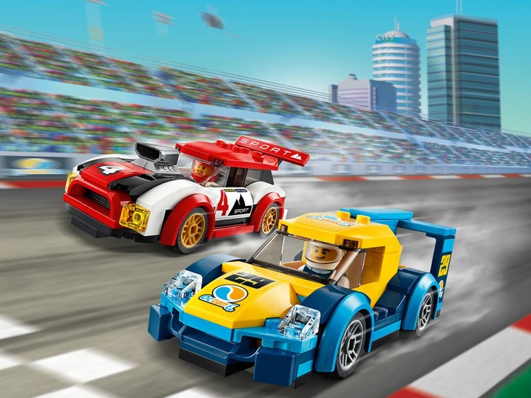 Gehe zu Vollbildansicht: LEGO® City 60256 »Rennwagen-Duell« - Bild 4