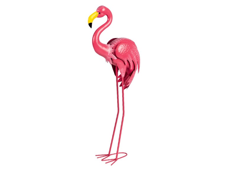 Gehe zu Vollbildansicht: MELINERA® Gartendeko Vogel, mit korrosionsbeständiger Lackierung, 2 Erdspieße - Bild 4