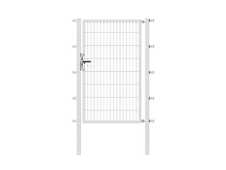 Gehe zu Vollbildansicht: ALBERTS Stabgitter-Einzeltor für Doppelstabmattenzäune - Bild 4
