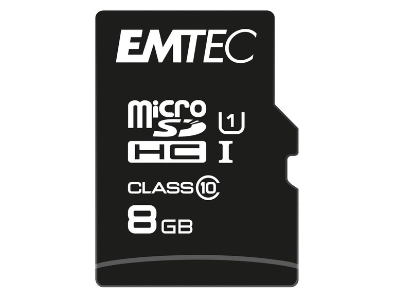 Gehe zu Vollbildansicht: Emtec microSDHC UHS1 U1 EliteGold Speicherkarte - Bild 2