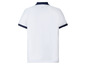 Weißes Poloshirt mit blauen Details von Fila.