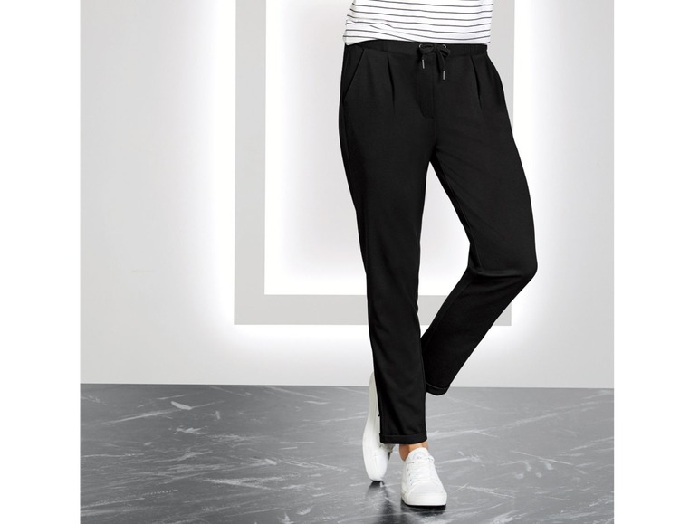 Gehe zu Vollbildansicht: ESMARA® Business Jogger Damen, mit elastischem Bund und Eingrifftaschen, mit Viskose - Bild 10