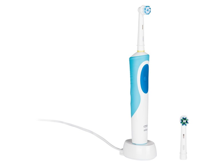Gehe zu Vollbildansicht: Oral-B elektr. Zahnbürste inkl. 2 Aufsteckbürsten - Bild 1
