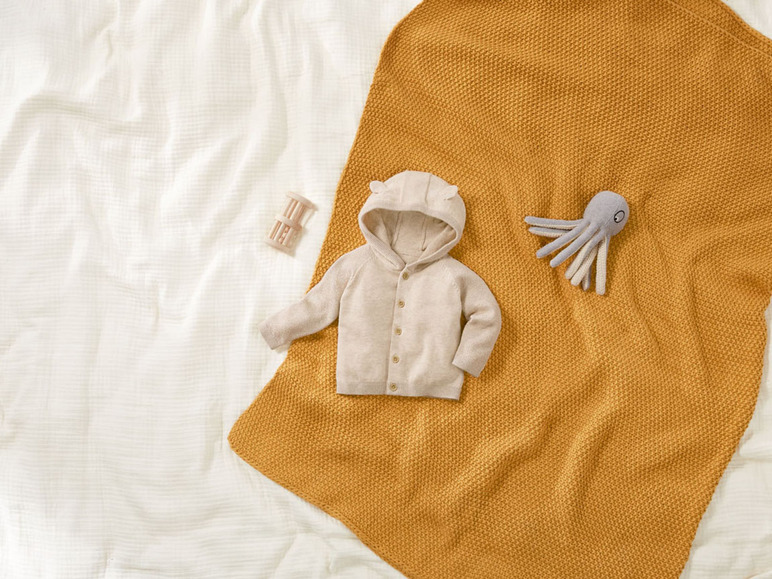 Gehe zu Vollbildansicht: lupilu® Baby Strickjacke Jungen, mit Bio-Baumwolle - Bild 22