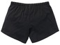 Schwarze Shorts mit elastischem Bund.