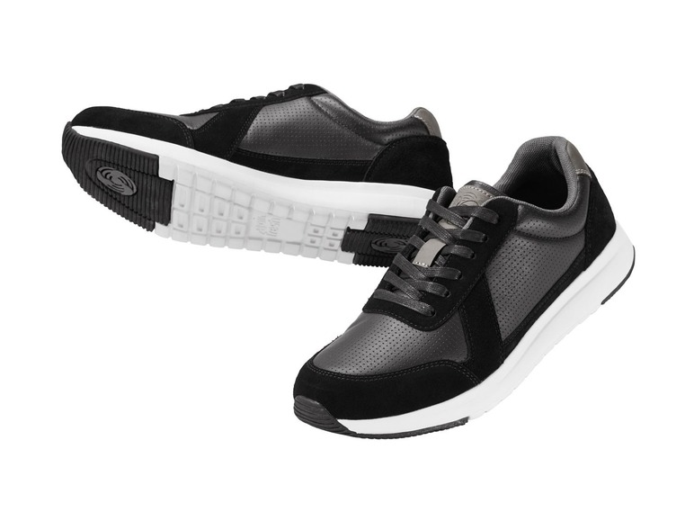 Gehe zu Vollbildansicht: LIVERGY® Sneaker Herren, mit Ventilationsöffnung, Spezial-Perforierung, atmungsaktiv - Bild 2