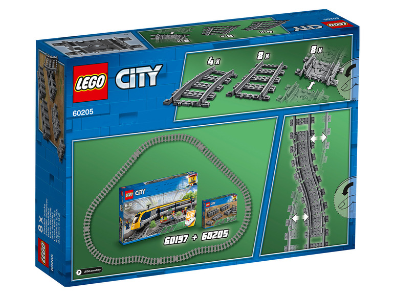 Gehe zu Vollbildansicht: LEGO® City 60205 »Schienen« - Bild 2