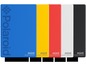 Sechs Polaroid Mint Pocket-Drucker in verschiedenen Farben.