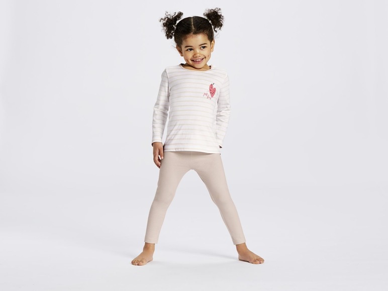Gehe zu Vollbildansicht: LUPILU® Mädchen Schlafanzug, 2 Stück, mit Bio-Baumwolle - Bild 28