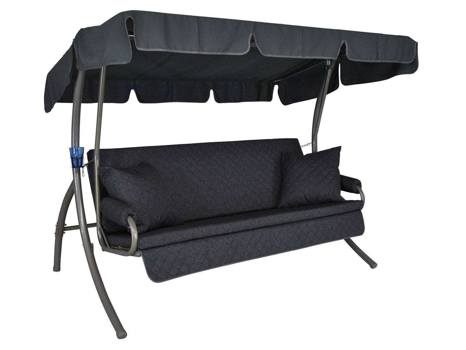 Angerer Hollywoodschaukel »LIVING«, 3-Sitzer (Grau) | 04021093024298