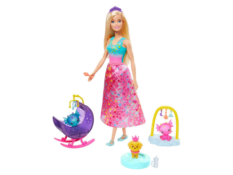 Gehe zu Vollbildansicht: Barbie Dreamtopia Drachen-Kindergarten Spielset - Bild 1