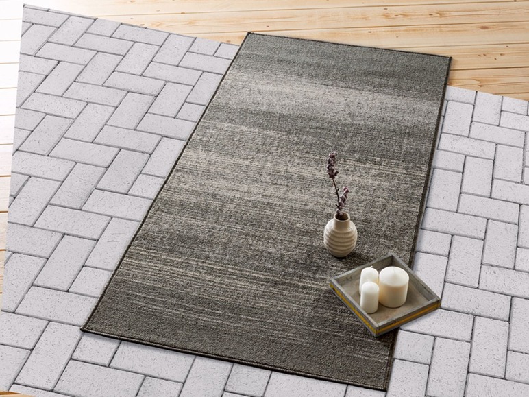 Gehe zu Vollbildansicht: MERADISO® Teppich, 67 x 140 cm, für Fußbodenheizung geeignet, pflegeleicht, strapazierfähig - Bild 6