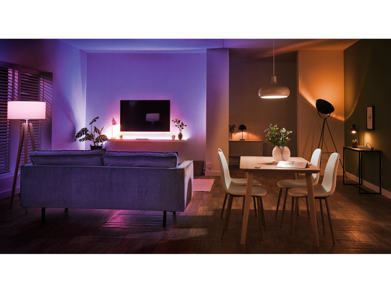 Gehe zu Vollbildansicht: LIVARNO home LED-Band RGBW, 2 m, Zigbee Smart Home - Bild 9