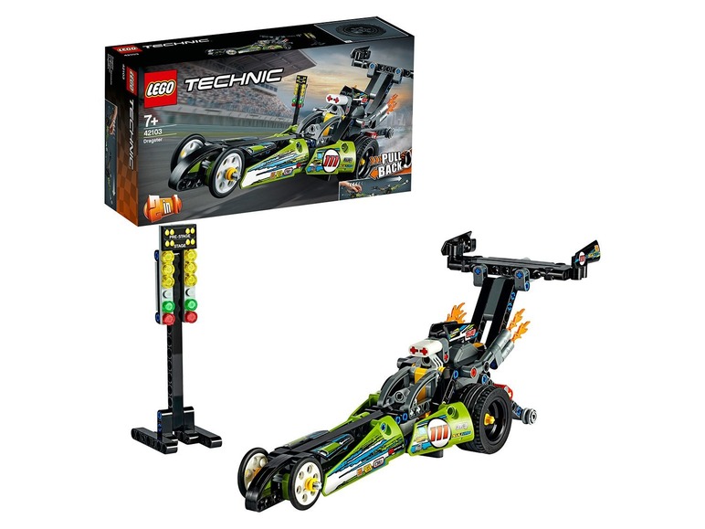 Gehe zu Vollbildansicht: LEGO® Technic 42103 »Dragster Rennauto« - Bild 11