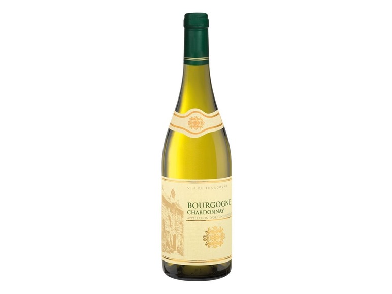 Gehe zu Vollbildansicht: Bourgogne Chardonnay AOP trocken, Weißwein 2020 - Bild 1