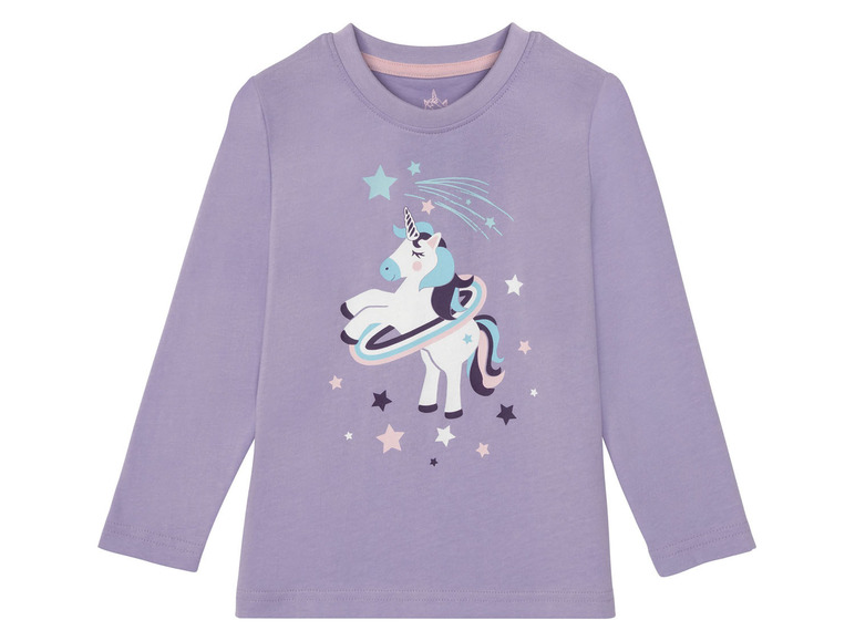 Gehe zu Vollbildansicht: lupilu® Kleinkinder Pyjama Mädchen, aus reiner Baumwolle - Bild 15